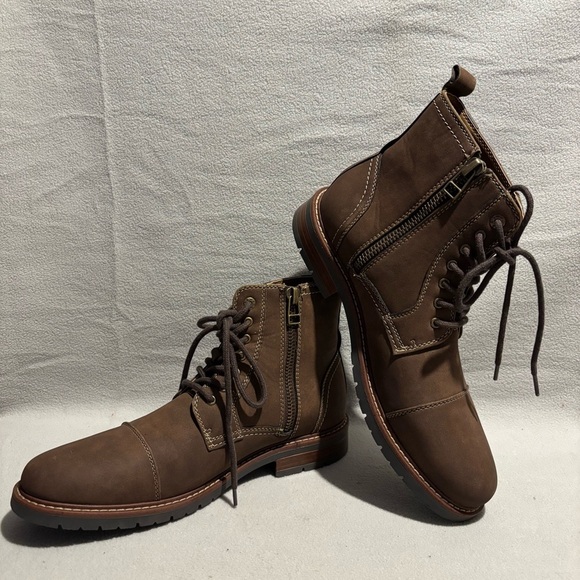 Dockers Mens Rawls Rugged Business Casual Lugged Sole‎ Cap Toe Boot 10.5 - Picture 7 of 8